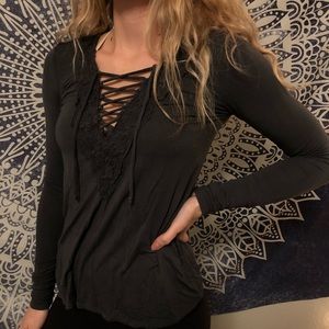 American Eagle Soft and Sexy long sleeve top